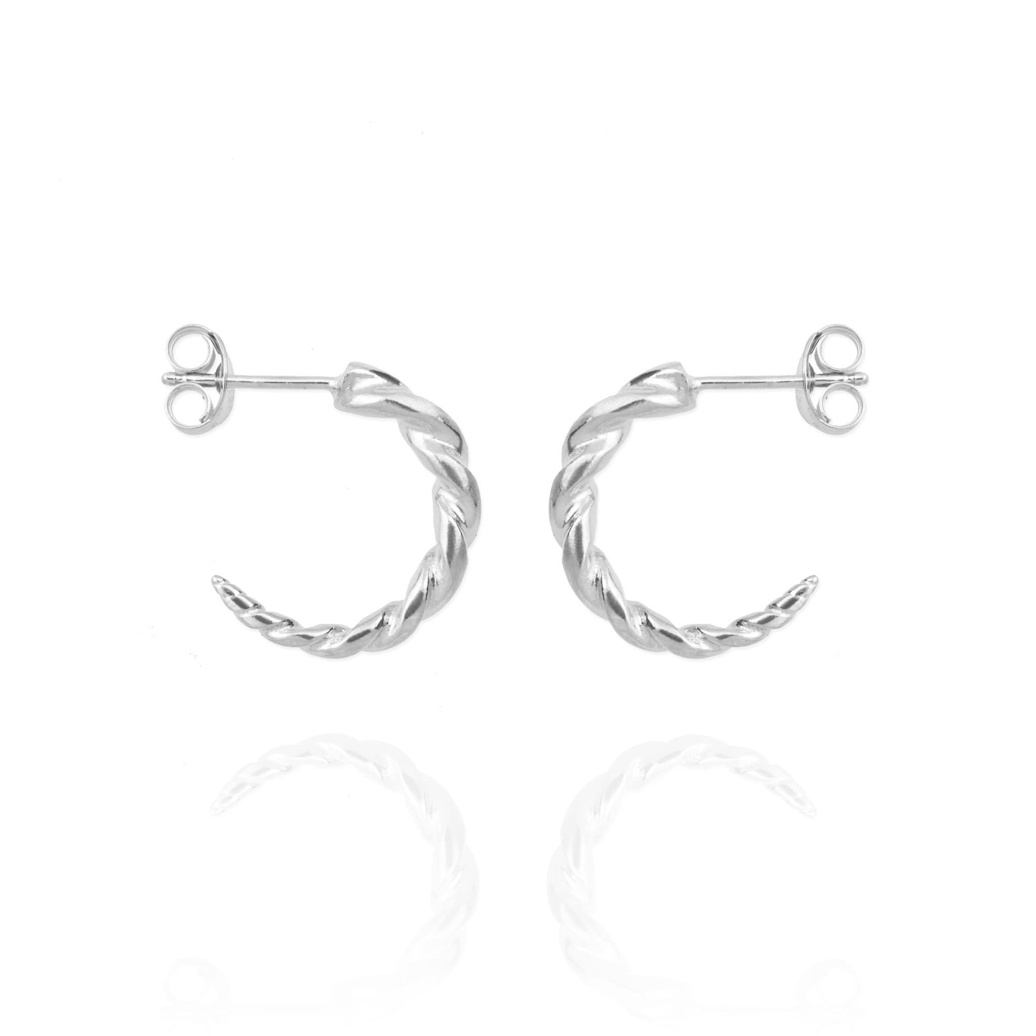 Unicorn Creole Earrings