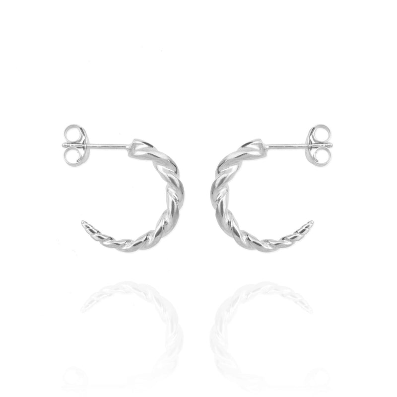 Unicorn Creole Earrings