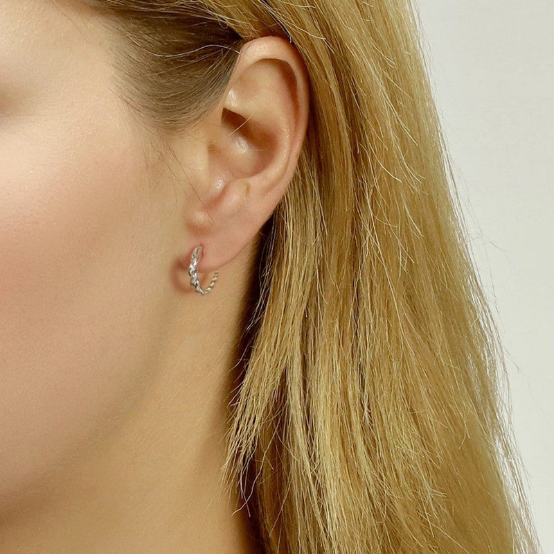 Unicorn Creole Earrings
