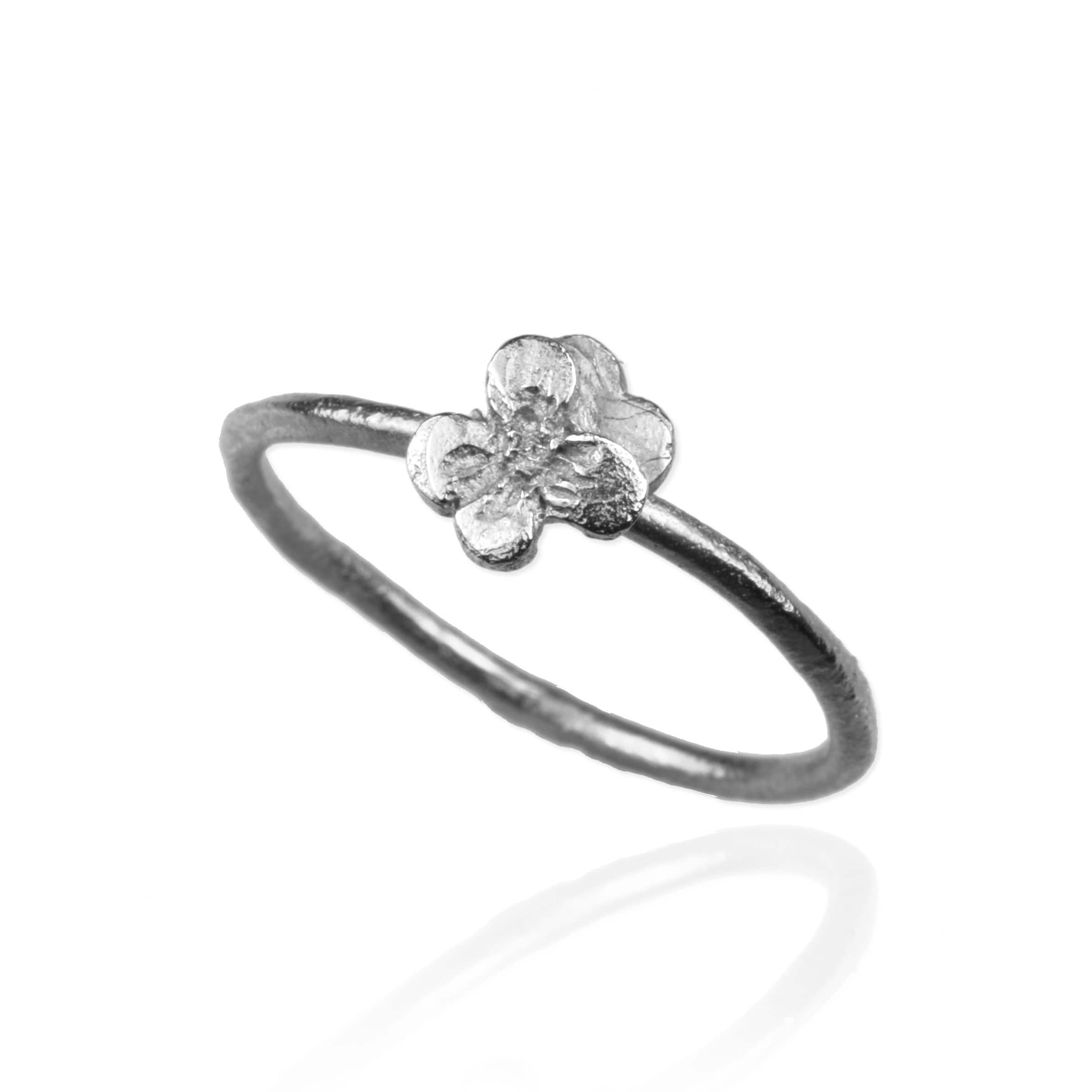 Violet Ring - February Birth Flower Ring - Jana Reinhardt Ltd