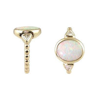 Yellow Gold, Opal & Diamond - Jana Reinhardt Ltd