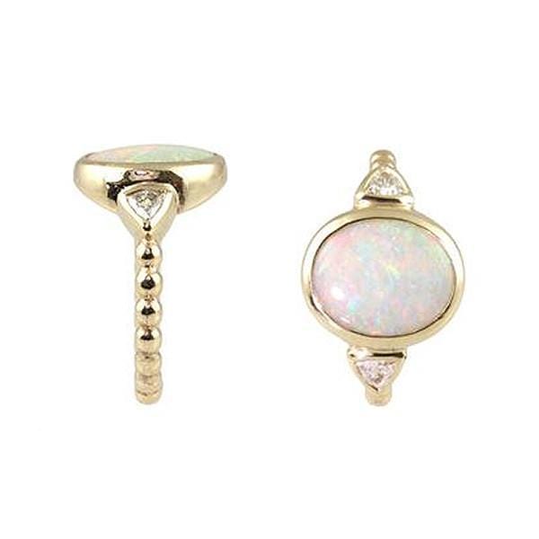 Yellow Gold, Opal & Diamond - Jana Reinhardt Ltd