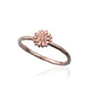 Anillo Aster - Anillo Flor Nacimiento Septiembre