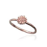 Anillo Aster - Anillo Flor Nacimiento Septiembre