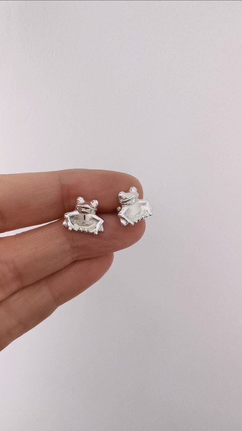 Frog Stud Earrings