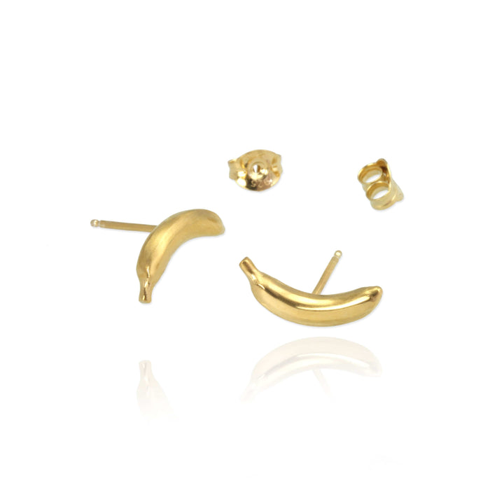 Banana Stud Earrings