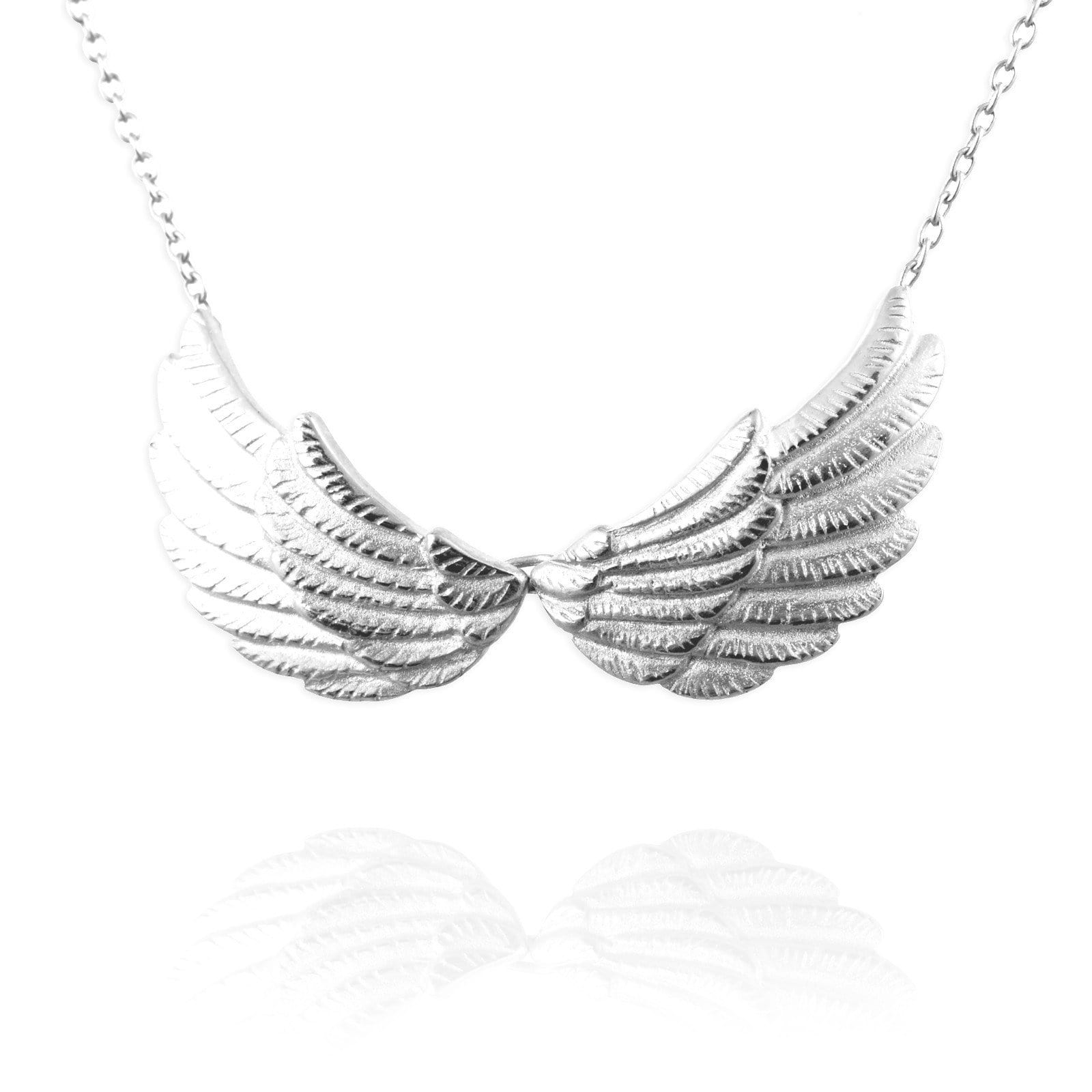 Large wings necklace