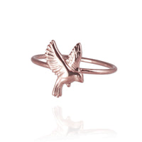 Garden Bird Landing Stacking Ring