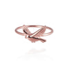 Garden Bird Flying Stacking Ring