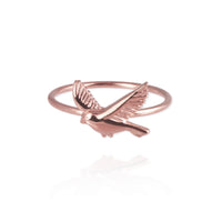 Garden Bird Flying Stacking Ring