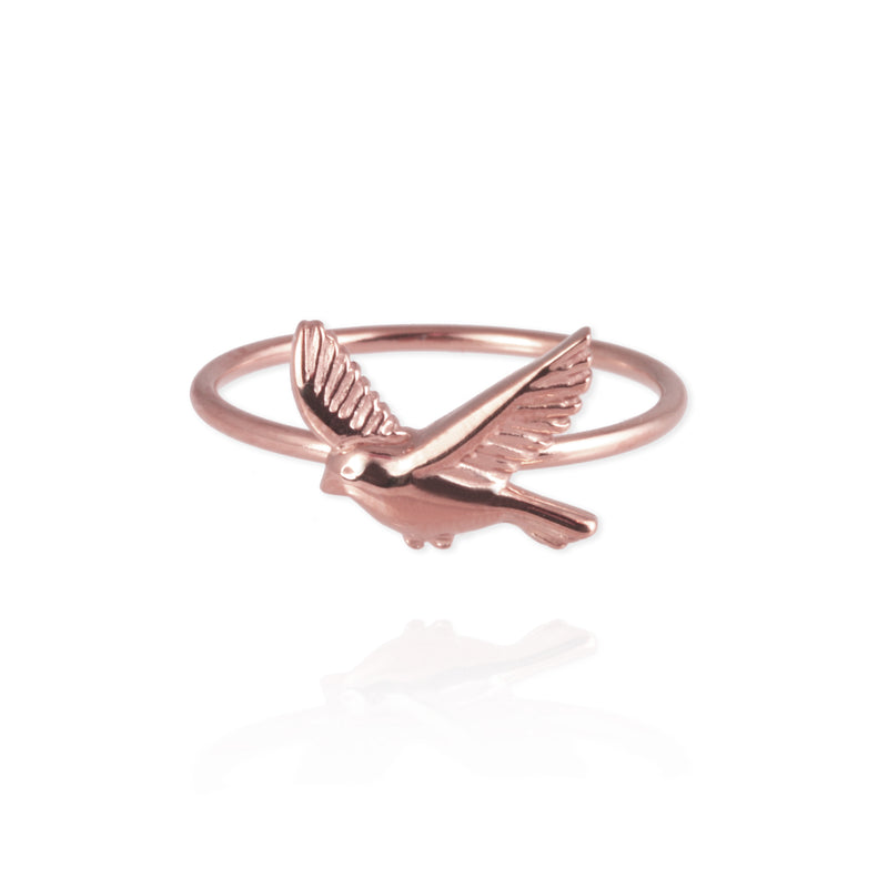 Garden Bird Flying Stacking Ring