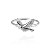 Garden Bird Flying Stacking Ring