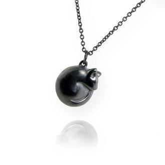 Limited Edition Black Cat Necklace - Jana Reinhardt Ltd - 1