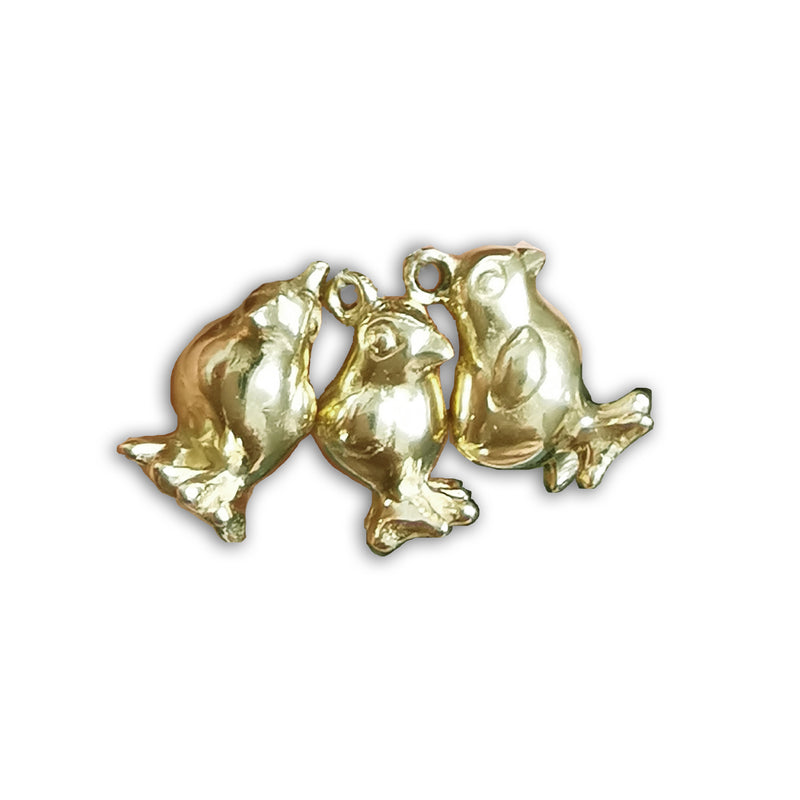 18ct Yellow Gold Chick for Mother Hen Necklace
