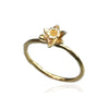 Daffodil Ring - March Birth Flower Ring