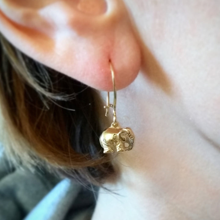 Elephant Earrings