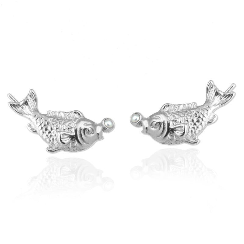 Fish Ear Climbers | Handmade Jewellery – Jana Reinhardt Ltd