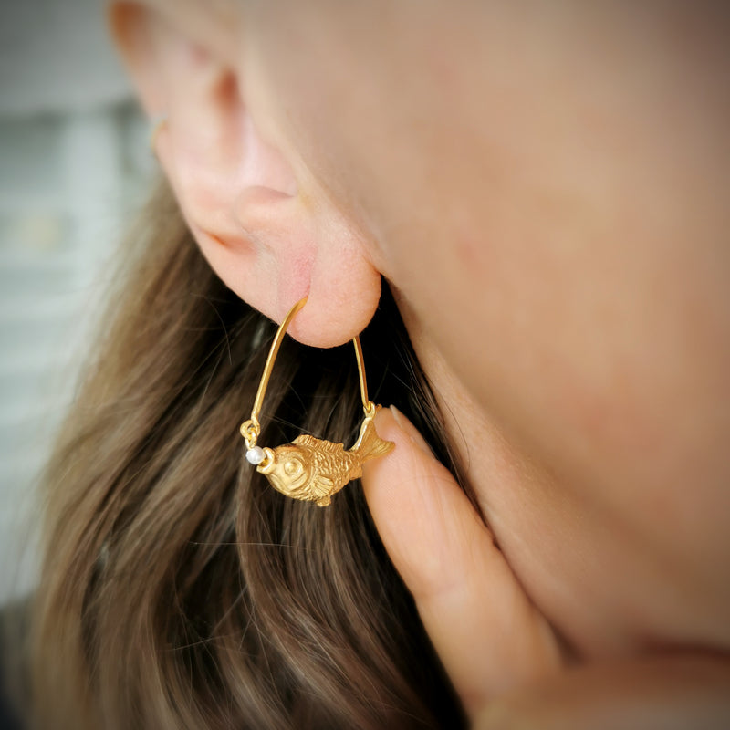 Pendientes de pez