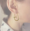 Snake Hoop Earrings - Jana Reinhardt Ltd - 4