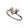 Lily of the Valley Ring - May Birth Flower Ring