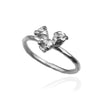 Lily of the Valley Ring - May Birth Flower Ring