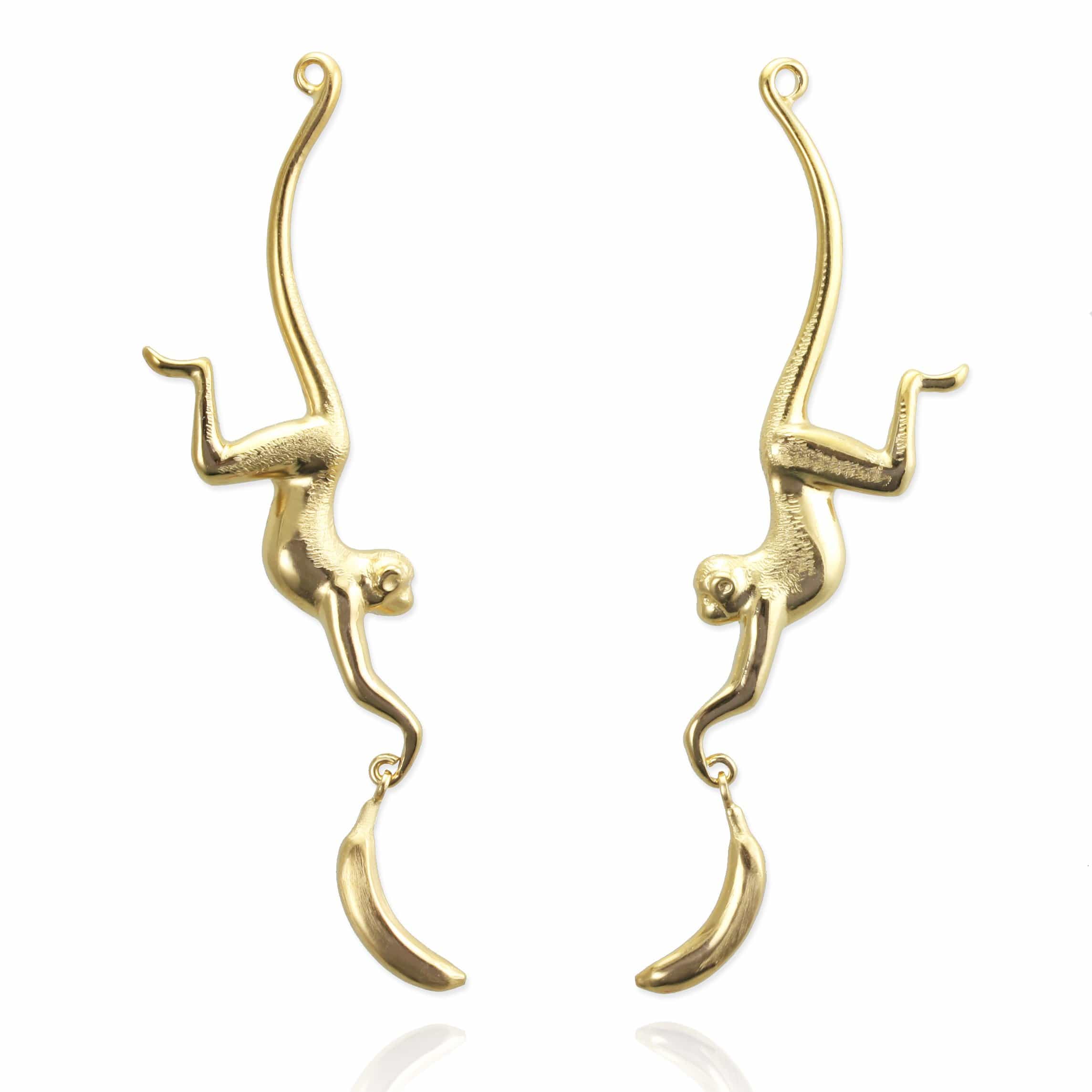 Monkey Earrings