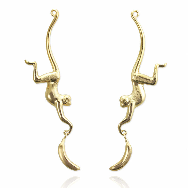 Monkey Earrings