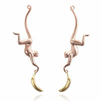 Monkey Earrings