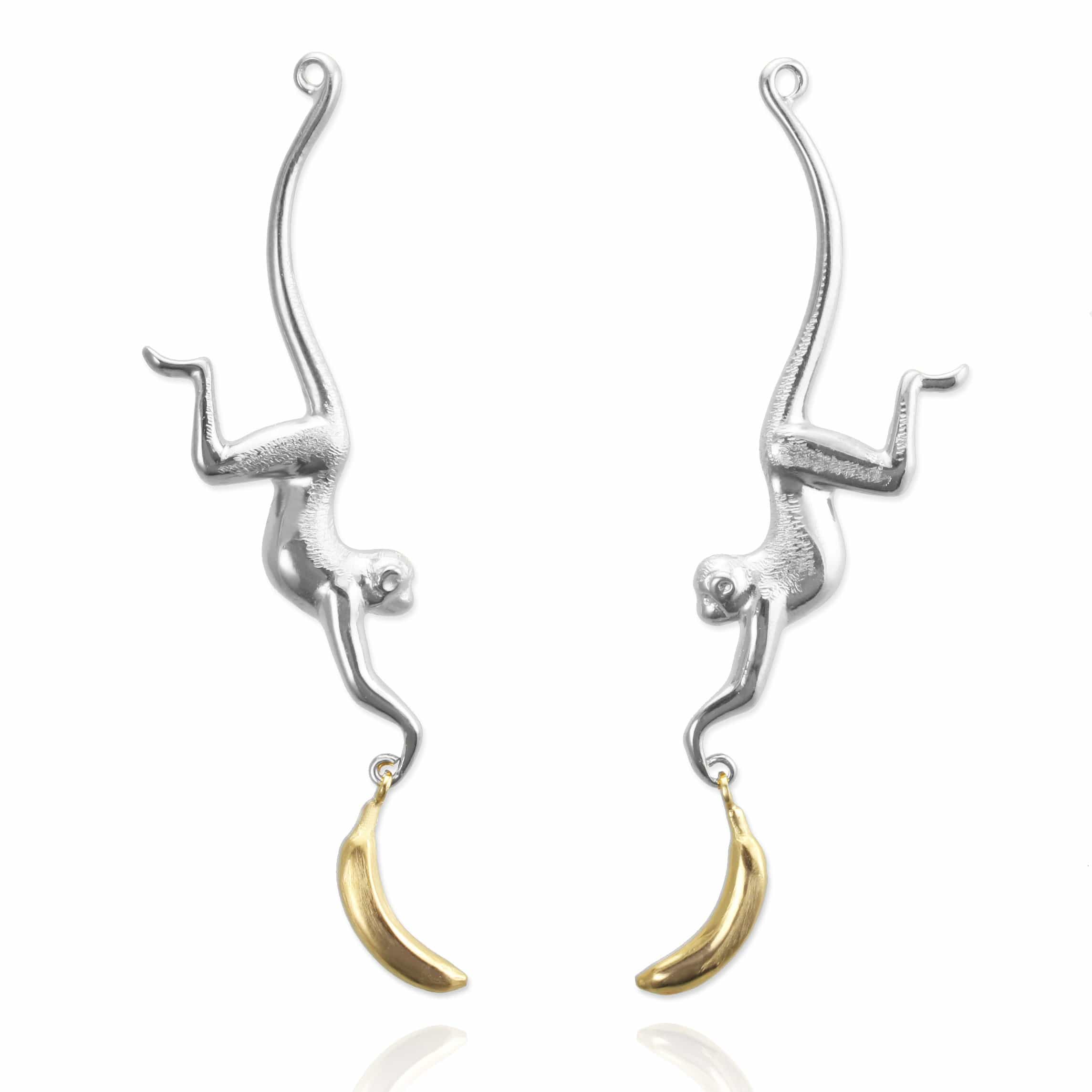 Monkey Earrings