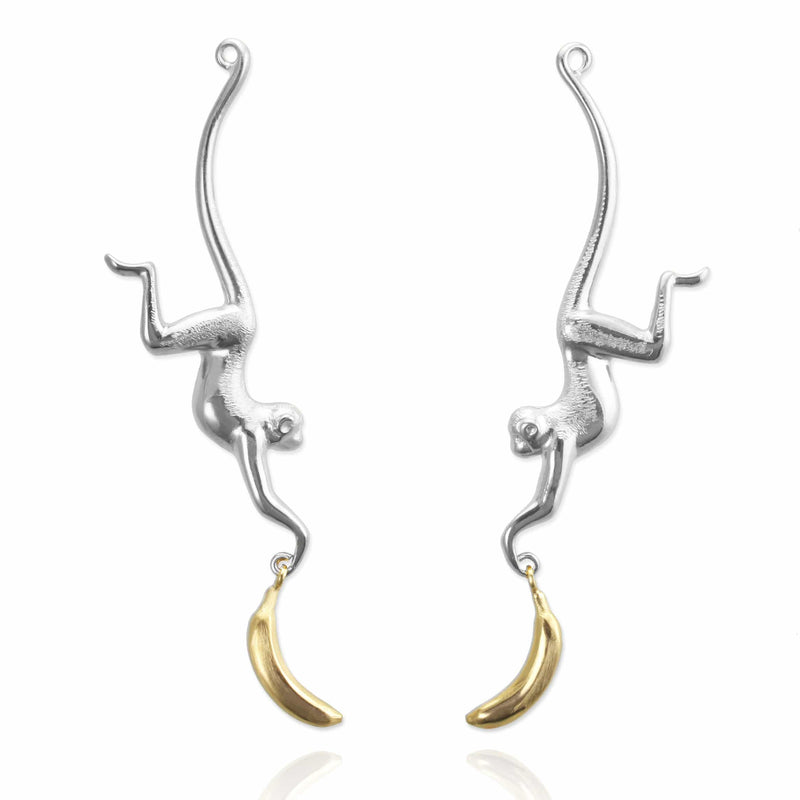 Monkey Earrings