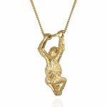 SALE 9ct gold Orangutan Necklace