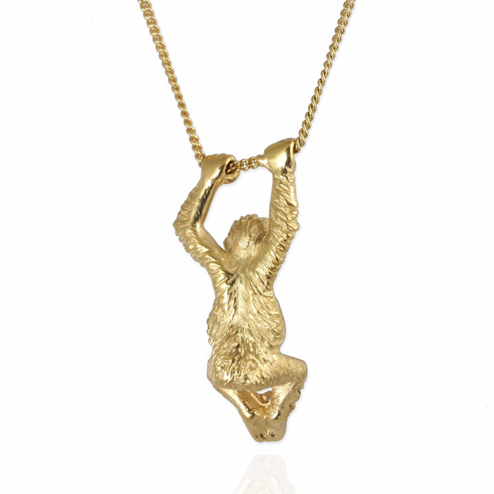 SALE 9ct gold Orangutan Necklace