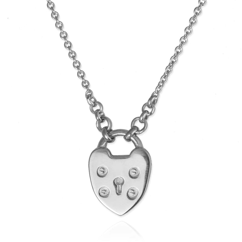 Padlock Heart Necklace