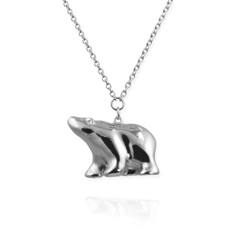 Polar Bear Pendant Necklace - Jana Reinhardt Ltd - 1