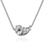 Curled Up Rat Necklace