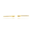 Single Ellipse Ear Studs - Jana Reinhardt Ltd - 4
