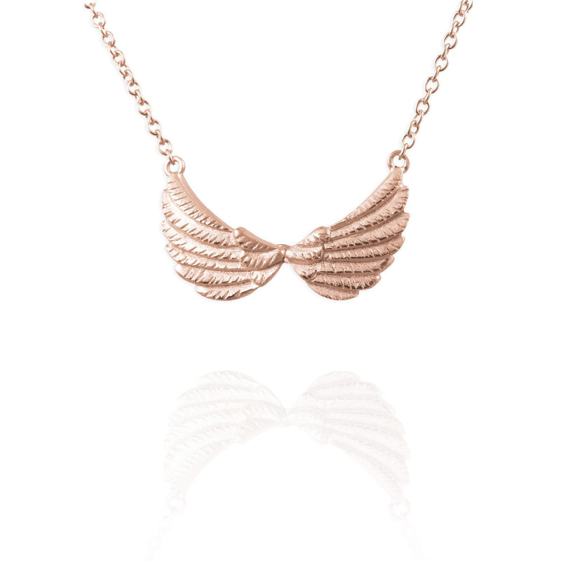 Tiny Double Wing Necklace - Jana Reinhardt Ltd - 1