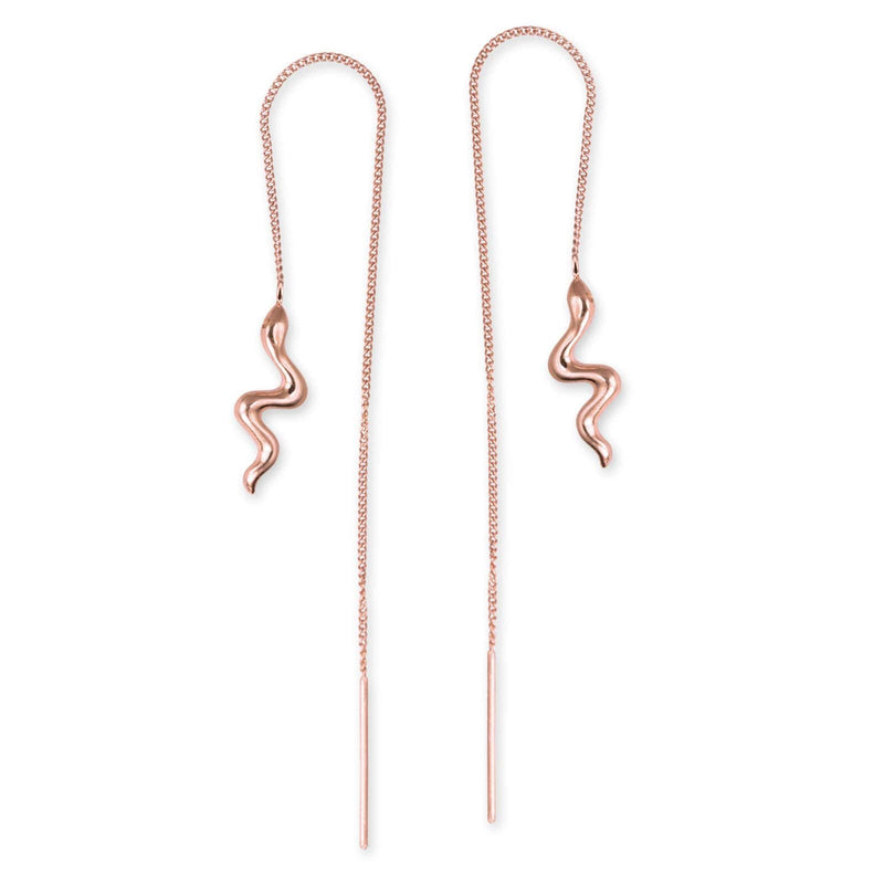 Snake Chain Earrings - Jana Reinhardt Ltd - 3