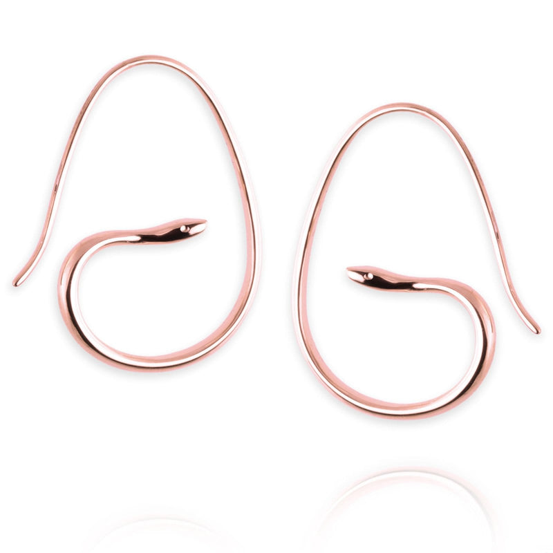 Snake Hoop Earrings - Jana Reinhardt Ltd - 2