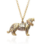 Tri Colour Tiger Necklace