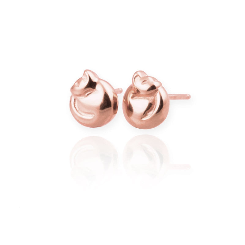Cat Stud Earrings - Jana Reinhardt Ltd - 3