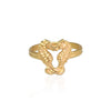 Anillo pequeño de caballito de mar