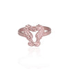 Anillo pequeño de caballito de mar