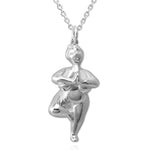 Tree Pose Yoga Lady Necklace