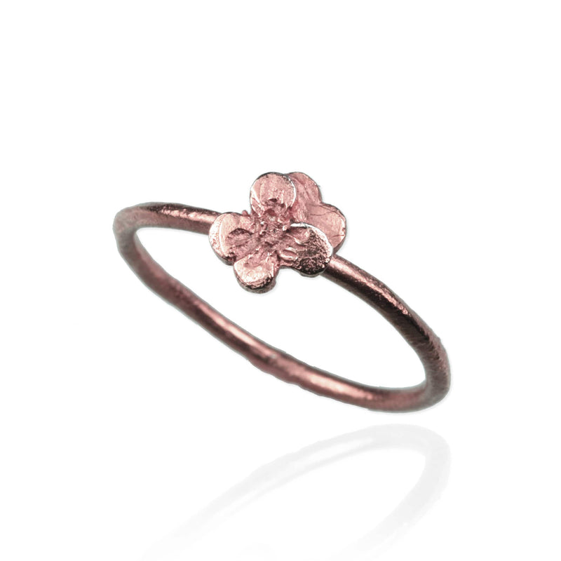 Small flower deals ring