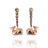 Tiny Whale Earrings - Jana Reinhardt Ltd - 4